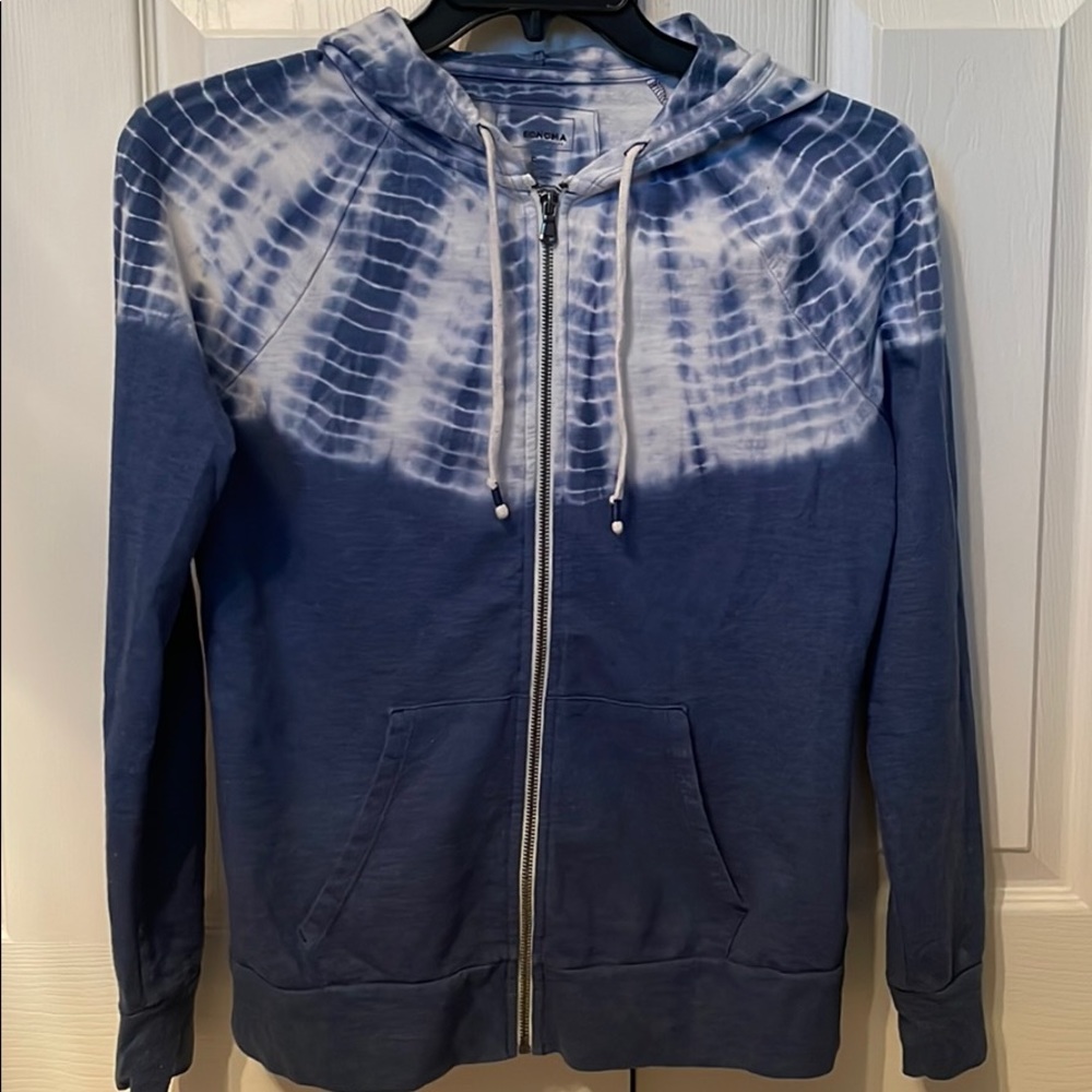 SONOMA Blue and White Zip Up